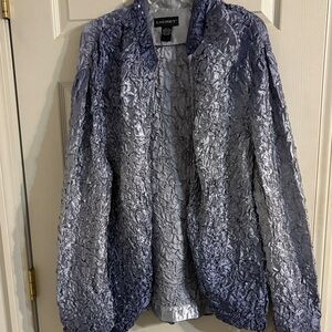 Cachet Textured Metallic Jacket